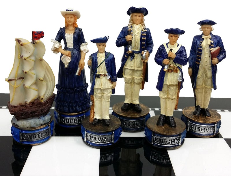 HPL Pirates Vs Royal Navy Pirate Chess Men Set - No Board - Image 2